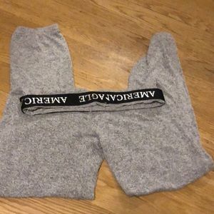 Grey sweats